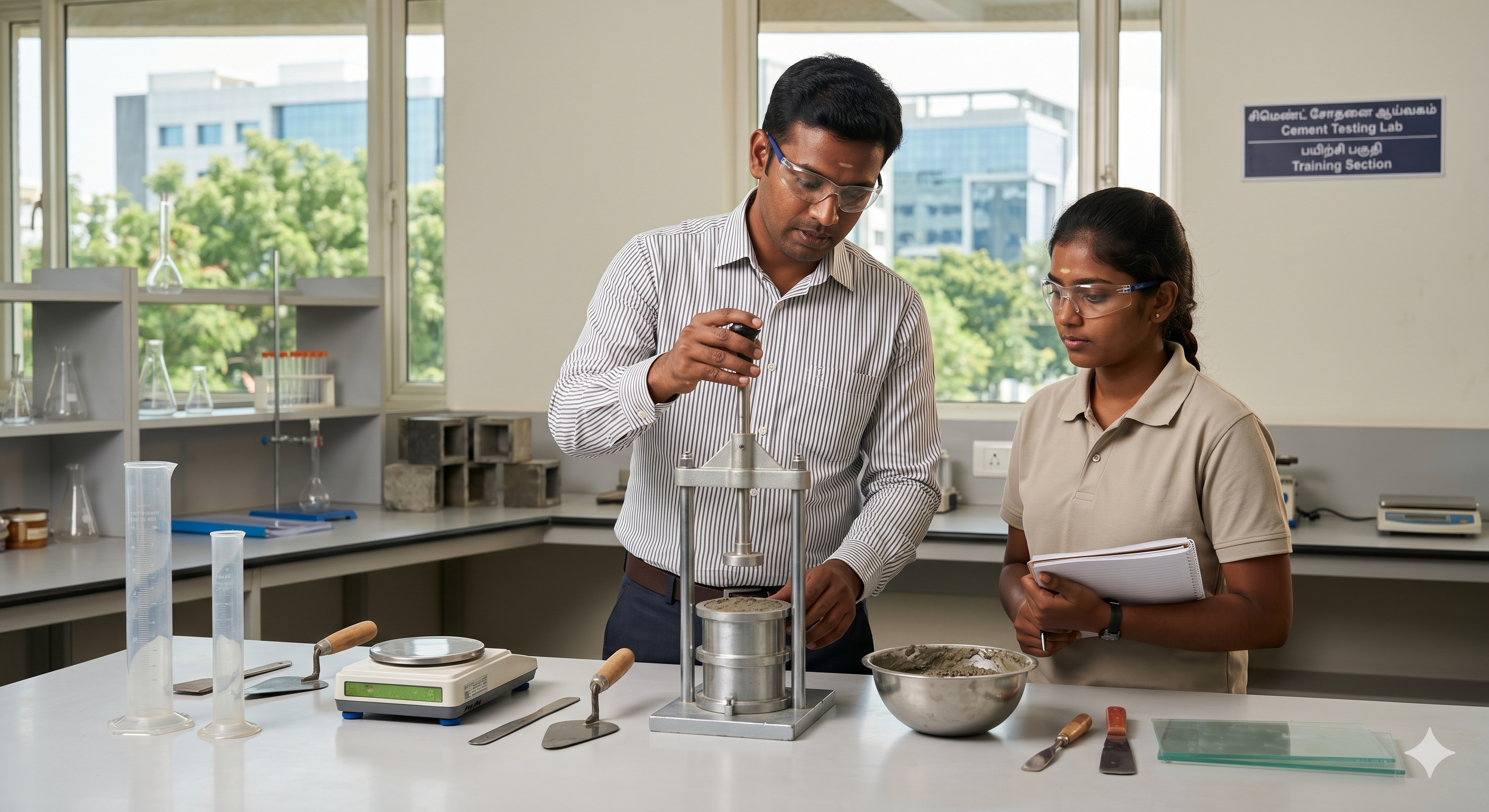 Cement Testing Trainer Kits